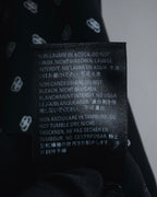 "BALENCIAGA" All-over Logo Bow-Tie Blouse