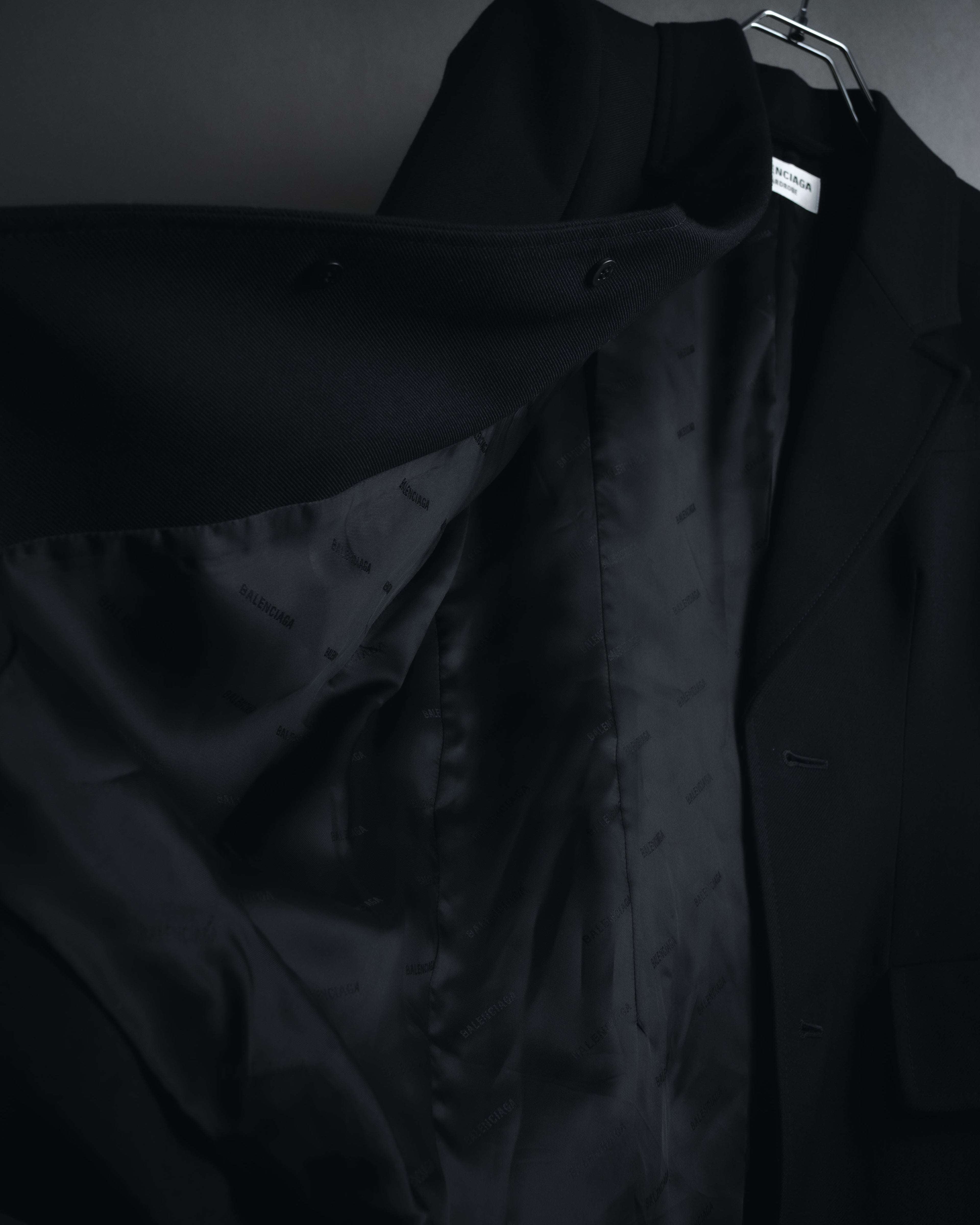 "BALENCIAGA" 2022SS hourglass tailored wardrobe jacket