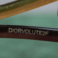 "Christian Dior" Temple gold parts design butterfly frame sunglasses