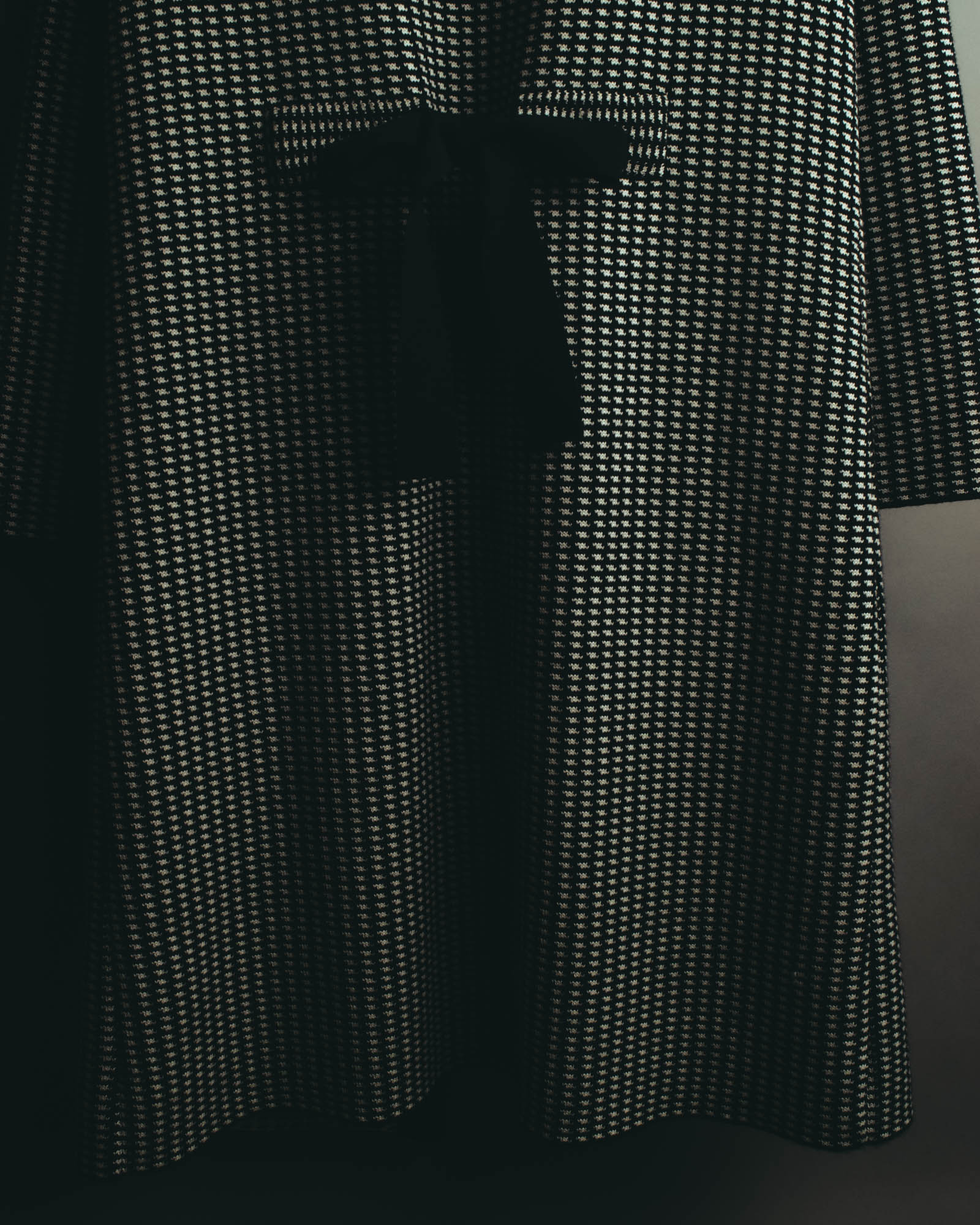 "Christian Dior" 00's Textured wool knit coat