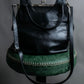 "YOHJI YAMAMOTO +NOIR"" 19AW clasp design 2way leather bag