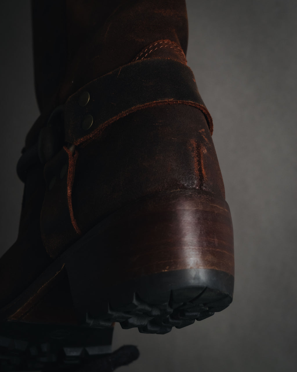 "GUCCI" 00’s equestrian harness long boots