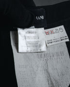 "GIORGIO ARMANI" 90’s Minimalist straight-leg virgin wool slacks