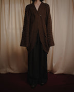 "Salvatore Ferragamo" 00’s Cashmere blend shawl-collar knit cardigan