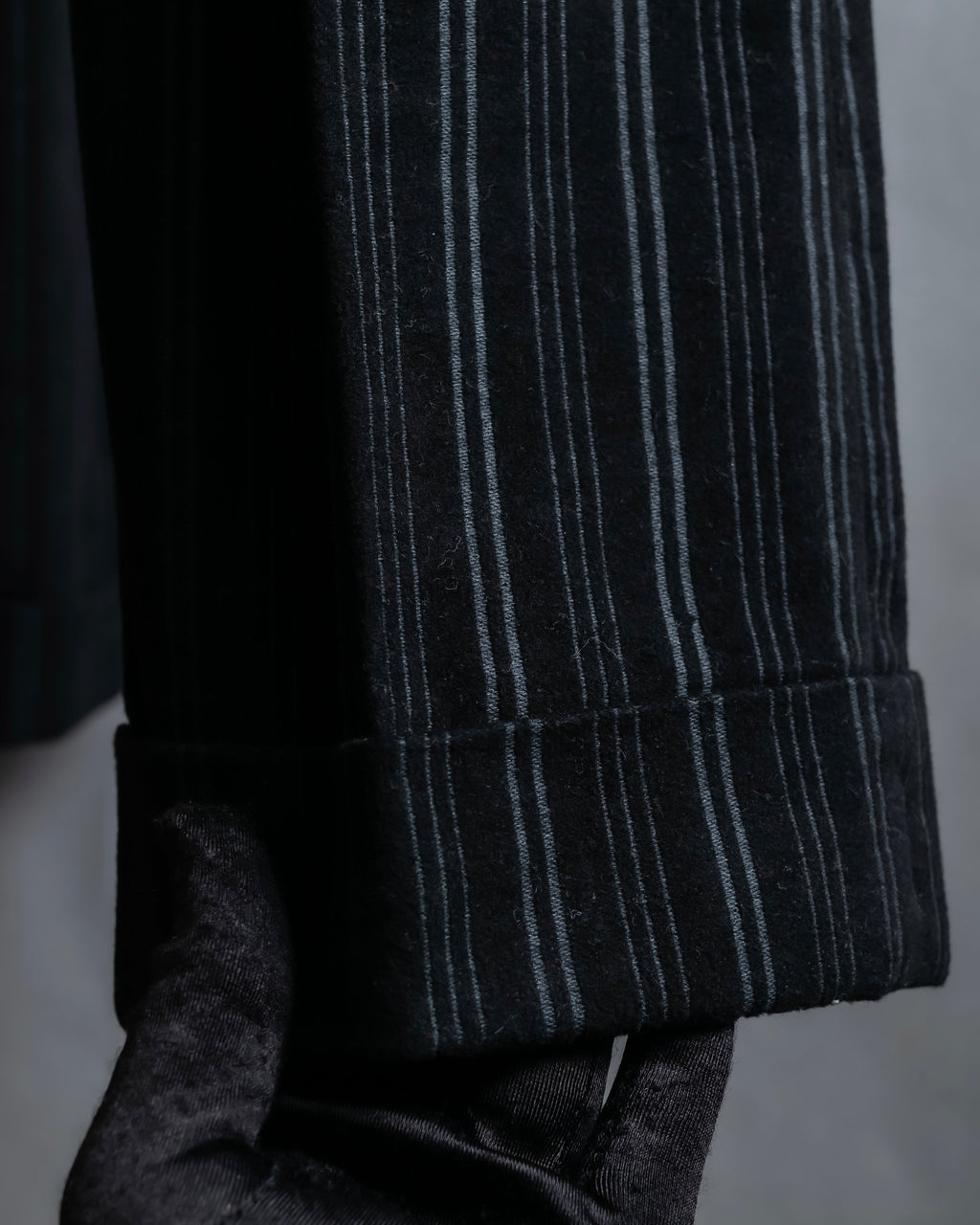 "DOLCE &amp; GABBANA" Pinstripe double-finished slacks