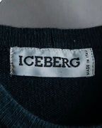"ICEBERG" Dumbo embroidery design graphic knit pullover