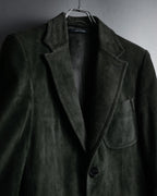 -SPECIAL- "GUCCI" 90’s Tom ford design suede tailored jacket