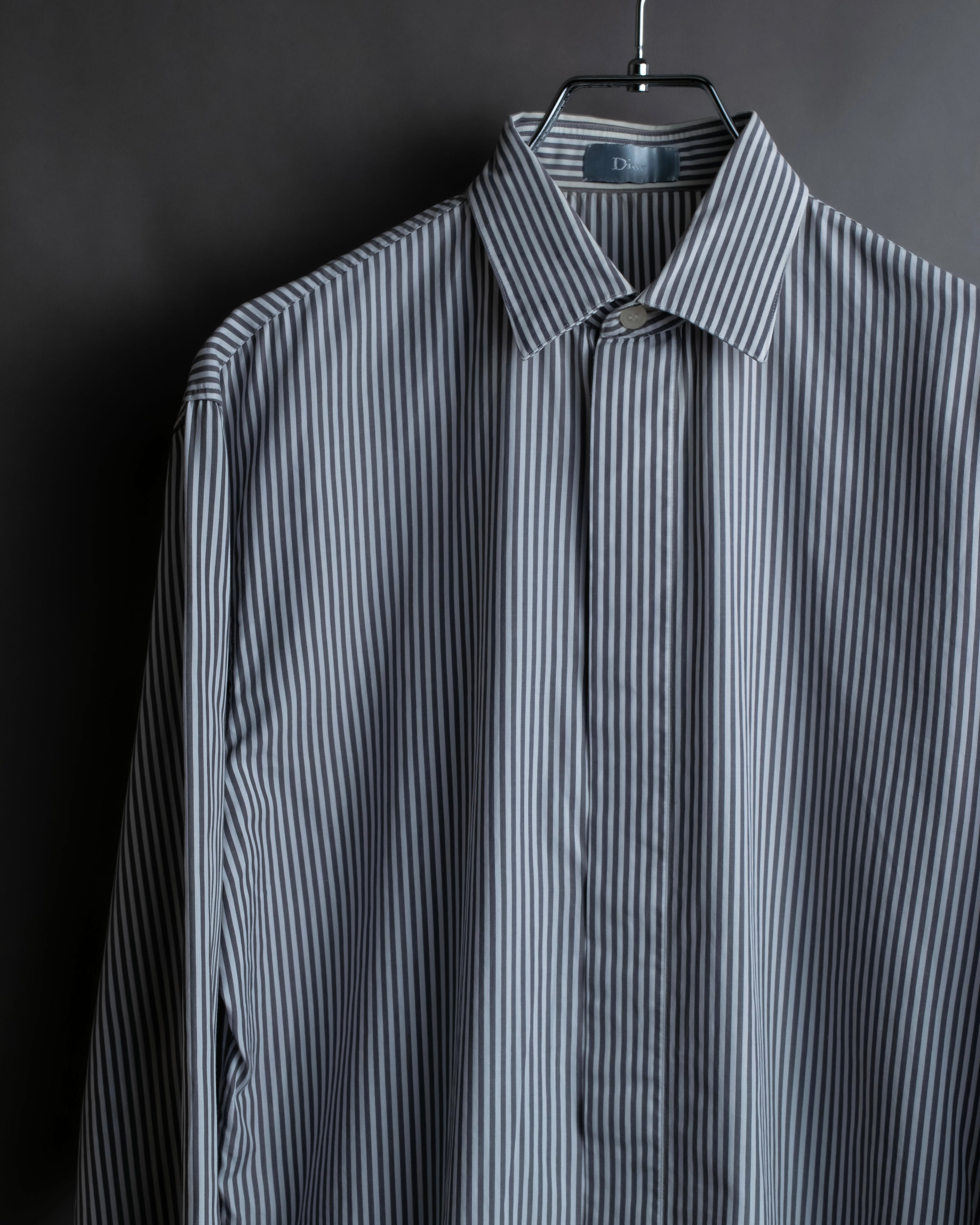 "DIOR HOMME" Edith Slimane striped shirt