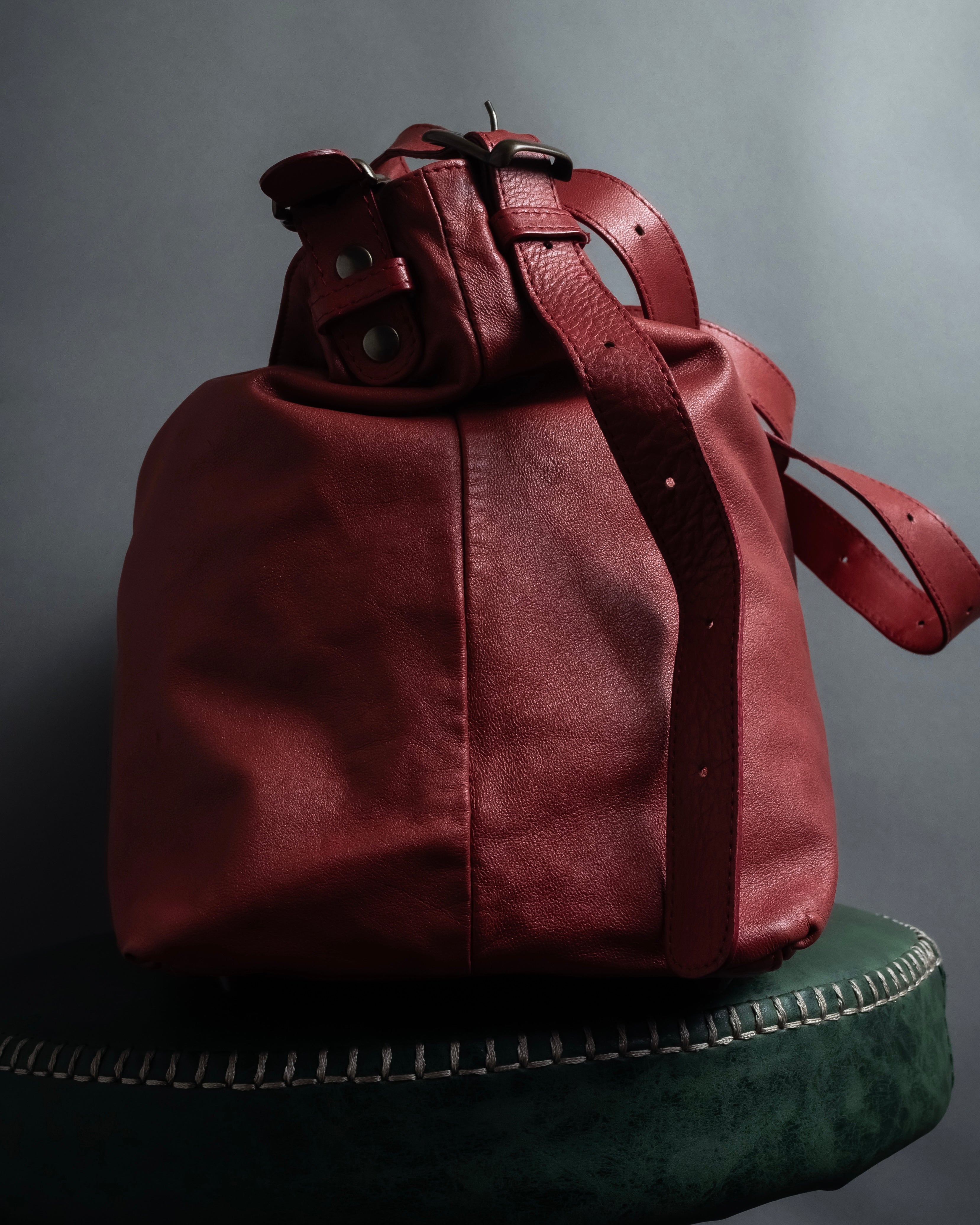 -SPECIAL- "Maison Martin Margiela"
 00'sLate period-13's Double strap design large shoulder bag