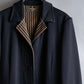 "FENDI" Pecan pattern design mid length stand up collar coat