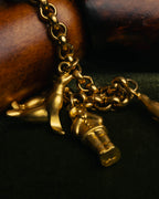 "Salvatore Ferragamo" 80's-90's Playful winter charm bracelet