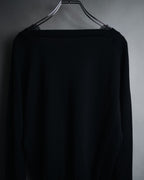 "Chloe" 2020 Lace-trimmed v-neck knit top