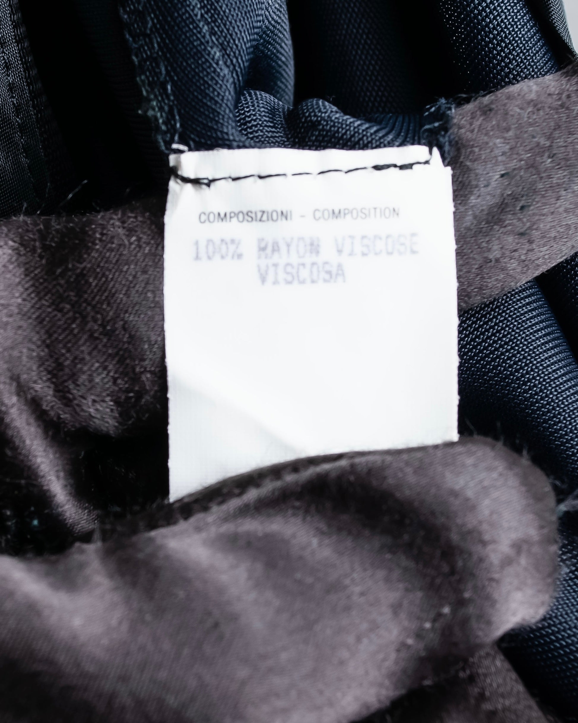 "GUCCI" Maxi-length glossy rayon skirt