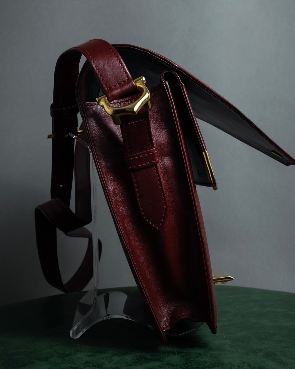 "Cartier" Les Must de Cartier geometric design shoulder bag