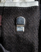 "Vintage wide tapered double-finished slacks"