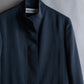 "ISSEY MIYAKE" Fly front no collar design jacket