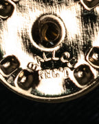 “Christian Dior” 80’s–Early 90’s Sun and moon motif rhinestone brooch