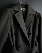 "Christian Dior" 70’s Classically tailored belted trench coat