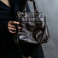 "CELINE" Carriage motif leather one handle bag