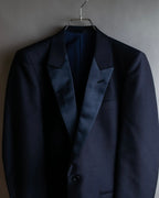 "CHRISTIAN DIOR MONSIEUR" Satin switching design tuxedo dress set up