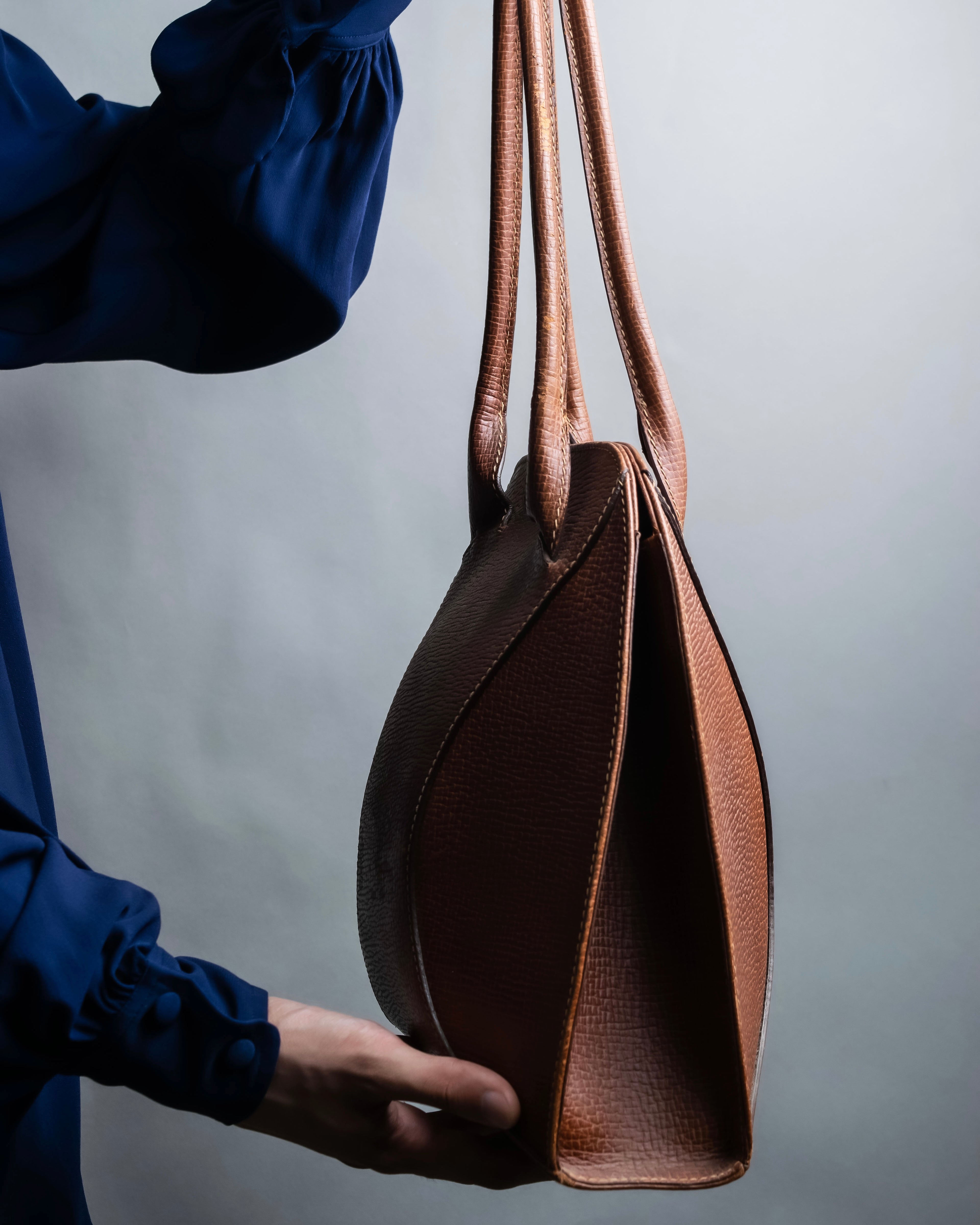 "LOEWE" Vintage texture tote bag