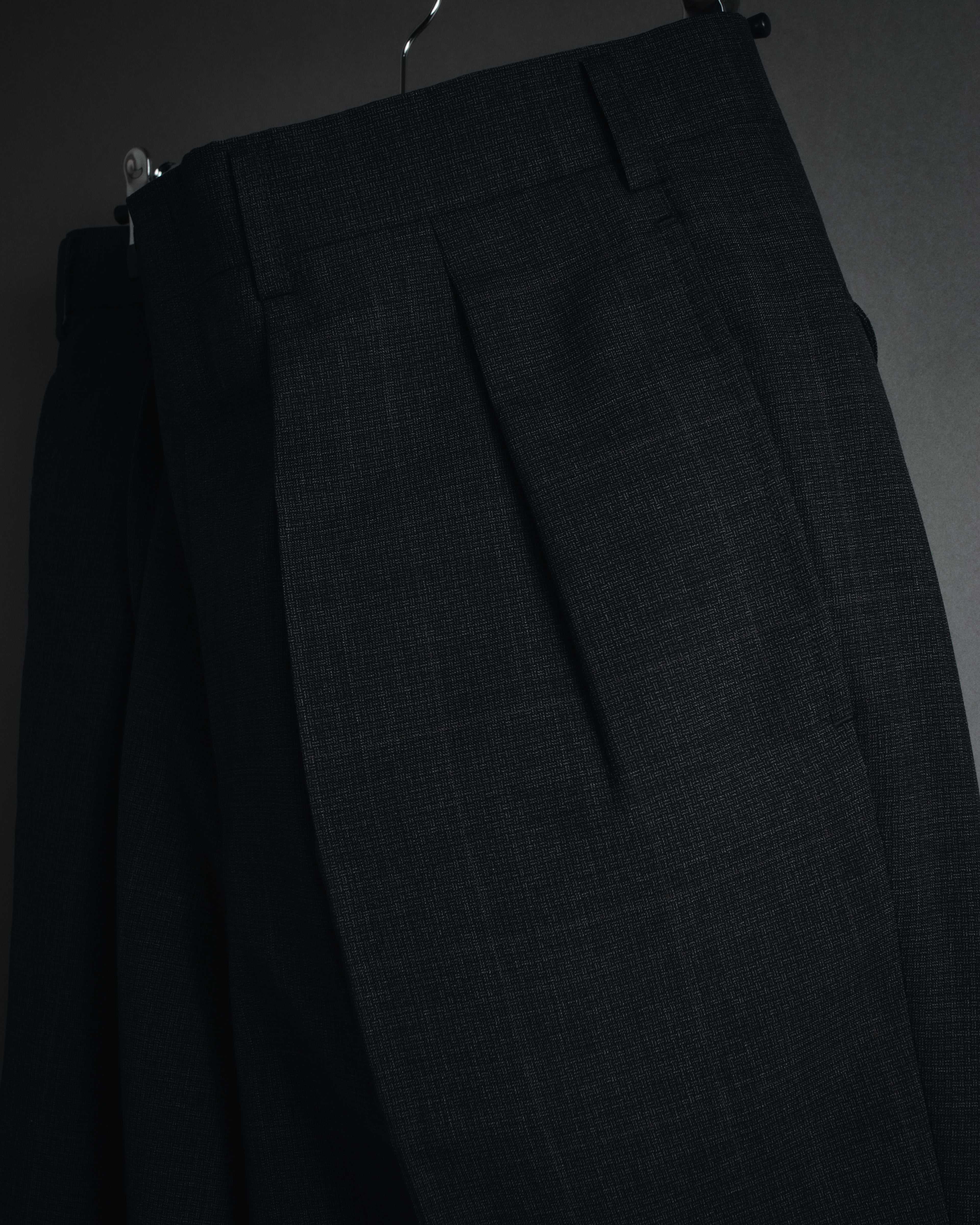 "Burberrys" 90’s double-breasted peak lapel suit set-up