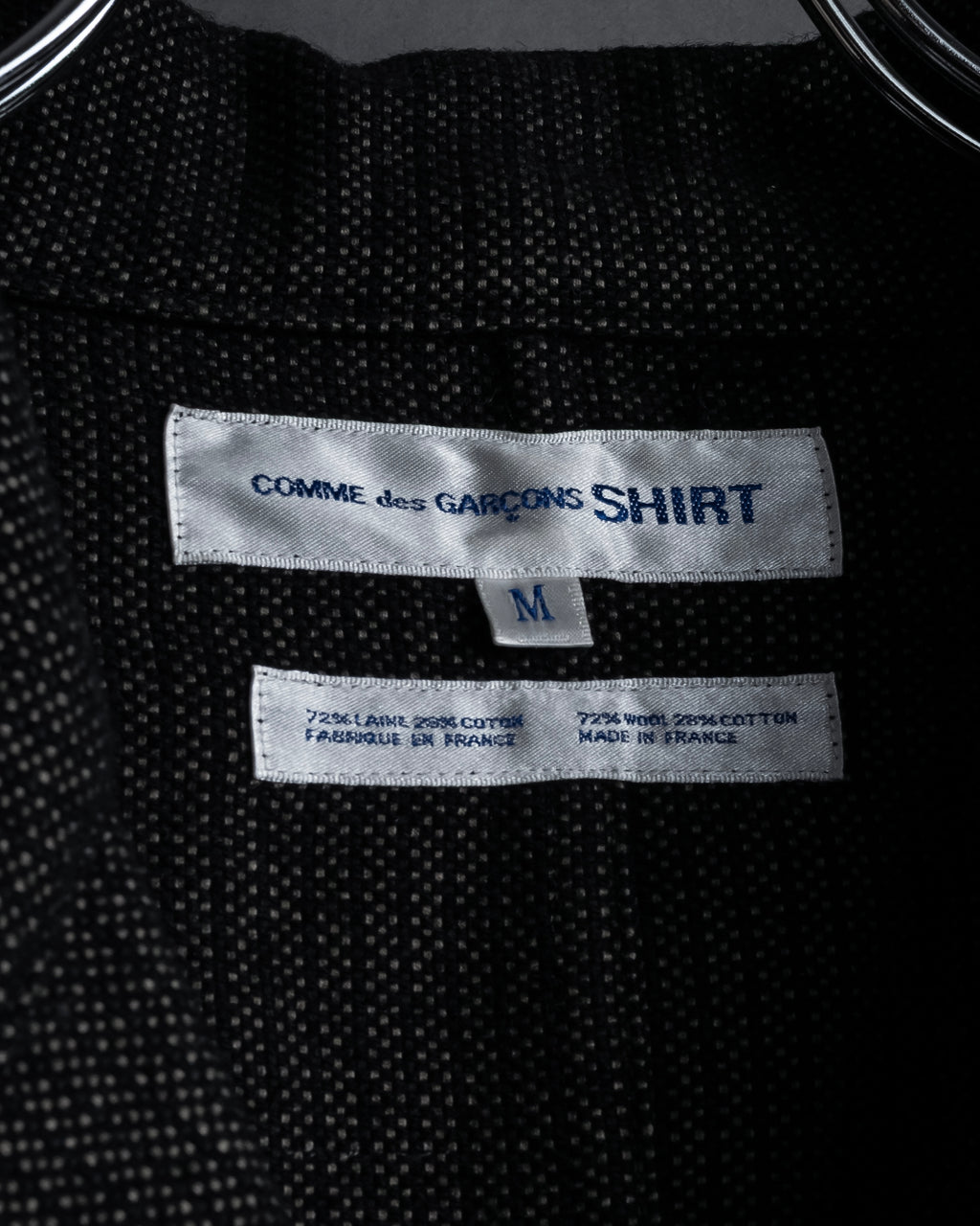 "Comme des Garcons SHIRT" 03AW textured workwear jacket