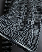 "MISSONI" Multi border pattern box silhouette knit