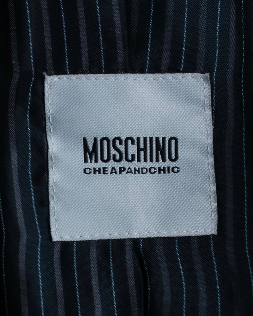 "MOSCHINO" Object sewn design tweed jacket