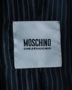 "MOSCHINO" Object sewn design tweed jacket