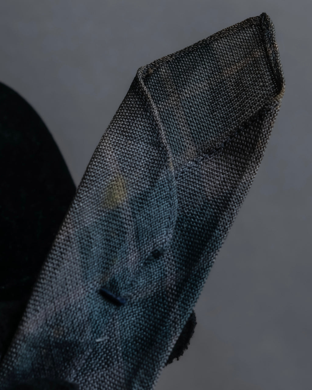 "COMME des GARCONS HOMME" Argyle check sheer necktie