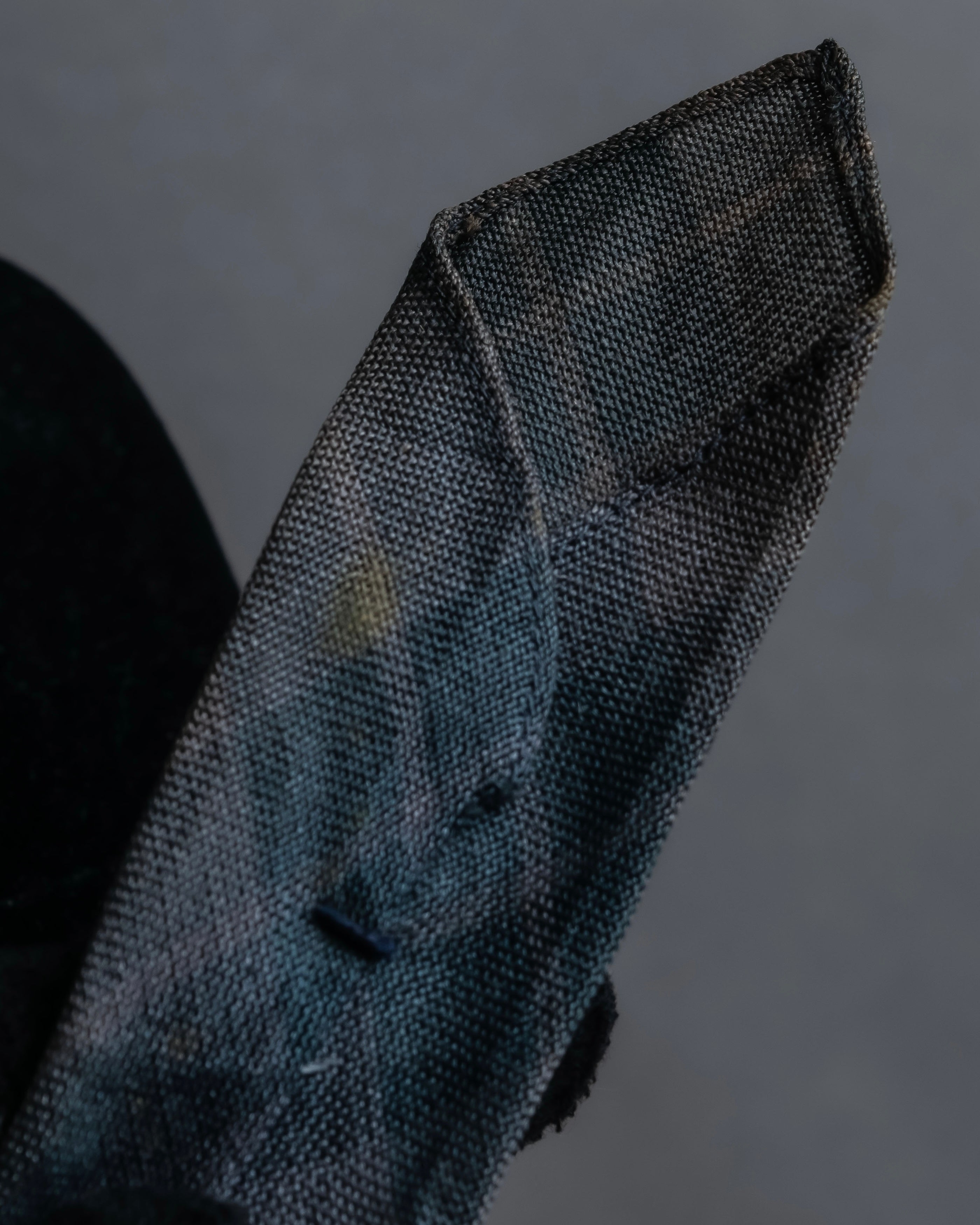 "COMME des GARCONS HOMME" Argyle check sheer necktie