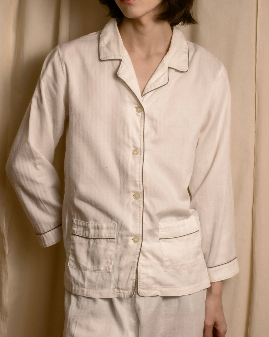 "CELINE" 90's-00's Macadam print pajama set up