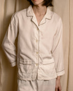 "CELINE" 90's-00's Macadam print pajama set up