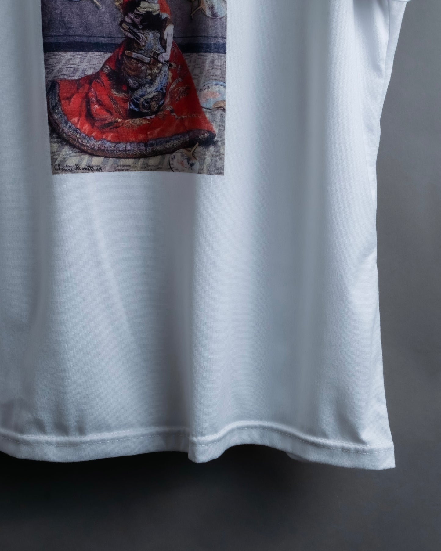 “Vintage” Claude Monet painting printed T shirt