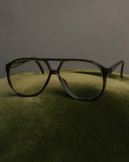 “Christian Dior monsieur” 70’s-80’s Tortoise aviator eyewear