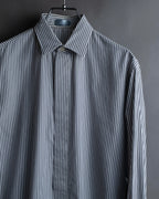 "DIOR HOMME" Edith Slimane striped shirt