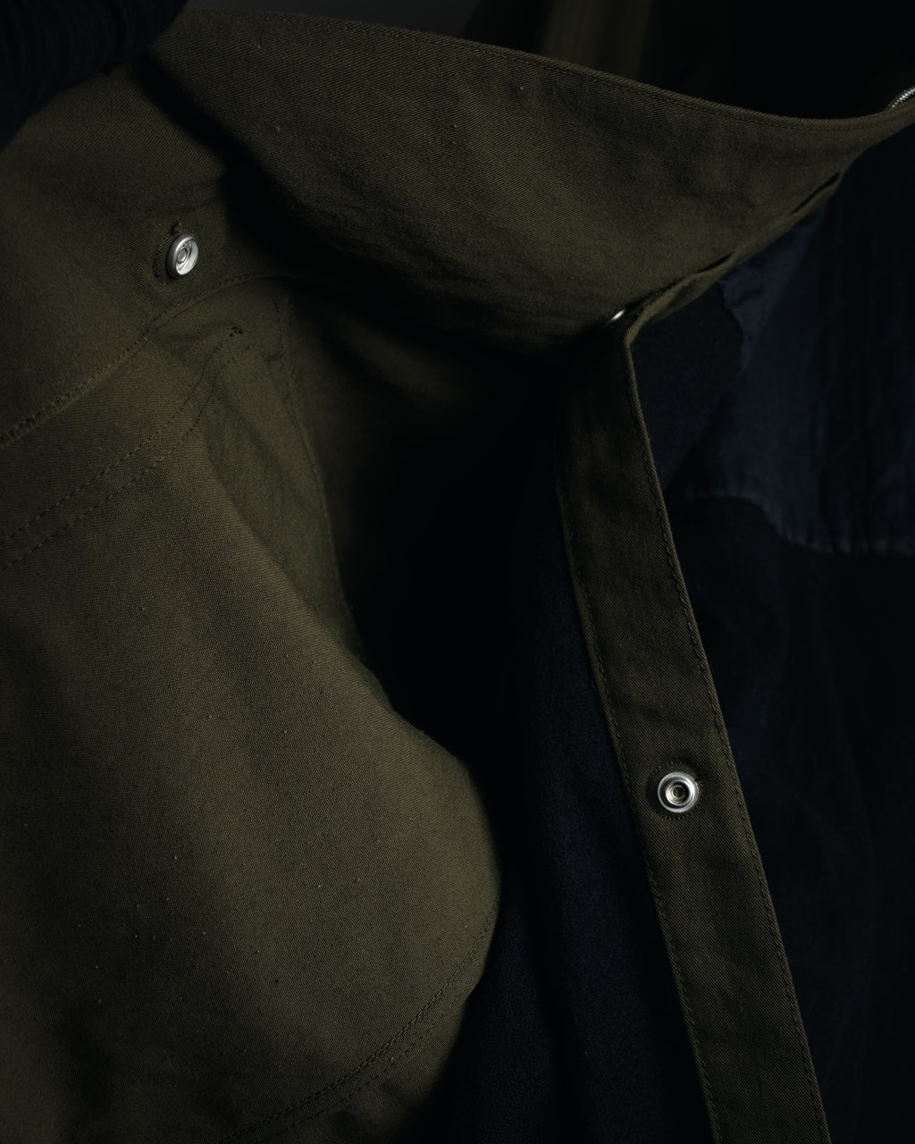 "Dior" 22AW Kim Jones design military detail hooded coat