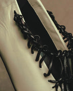 -SPECIAL- “JIL SANDER” 2020’s interwoven strap pointed-toe flat shoes