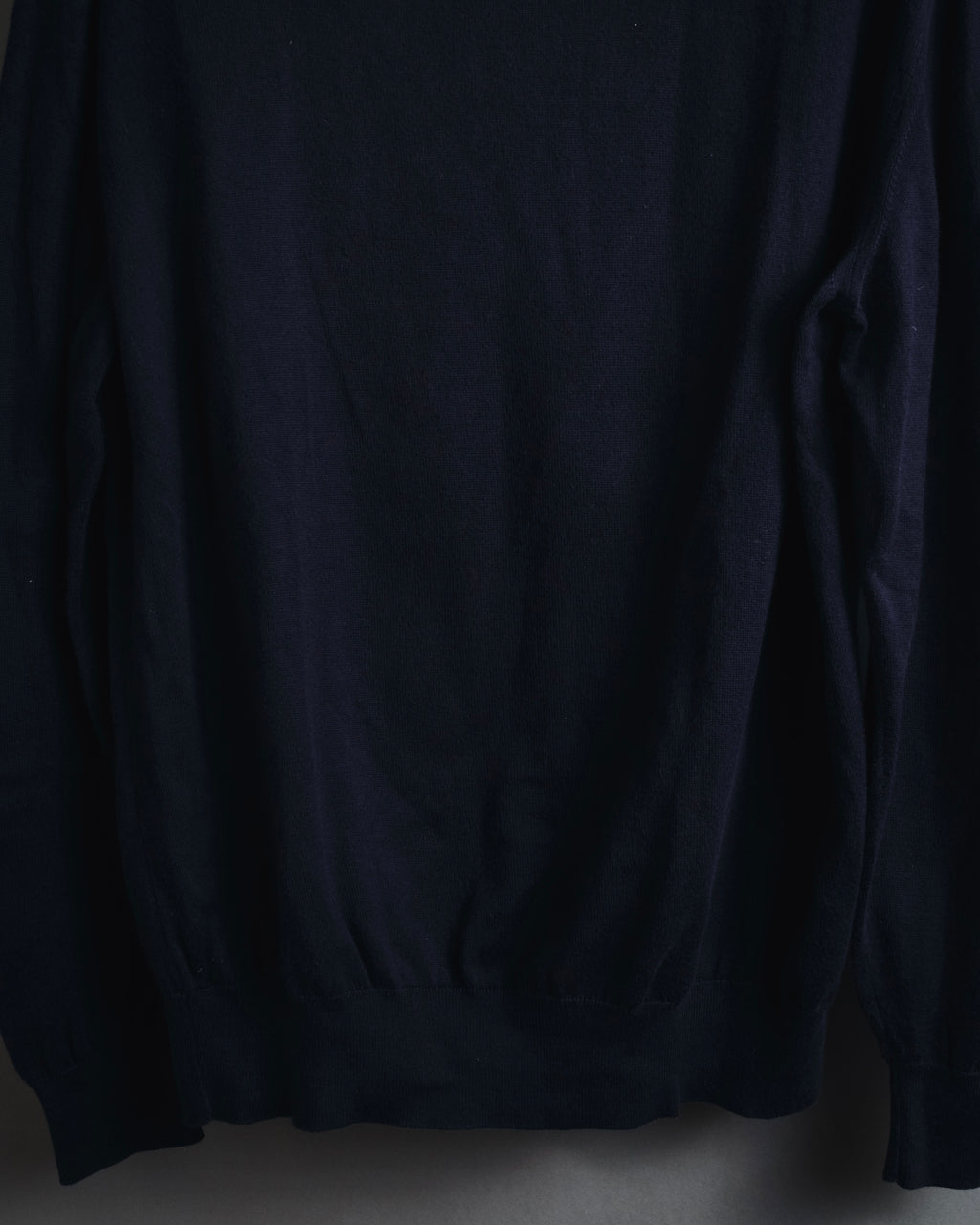 "Loro Piana" Refined high-gauge cotton crewneck knit