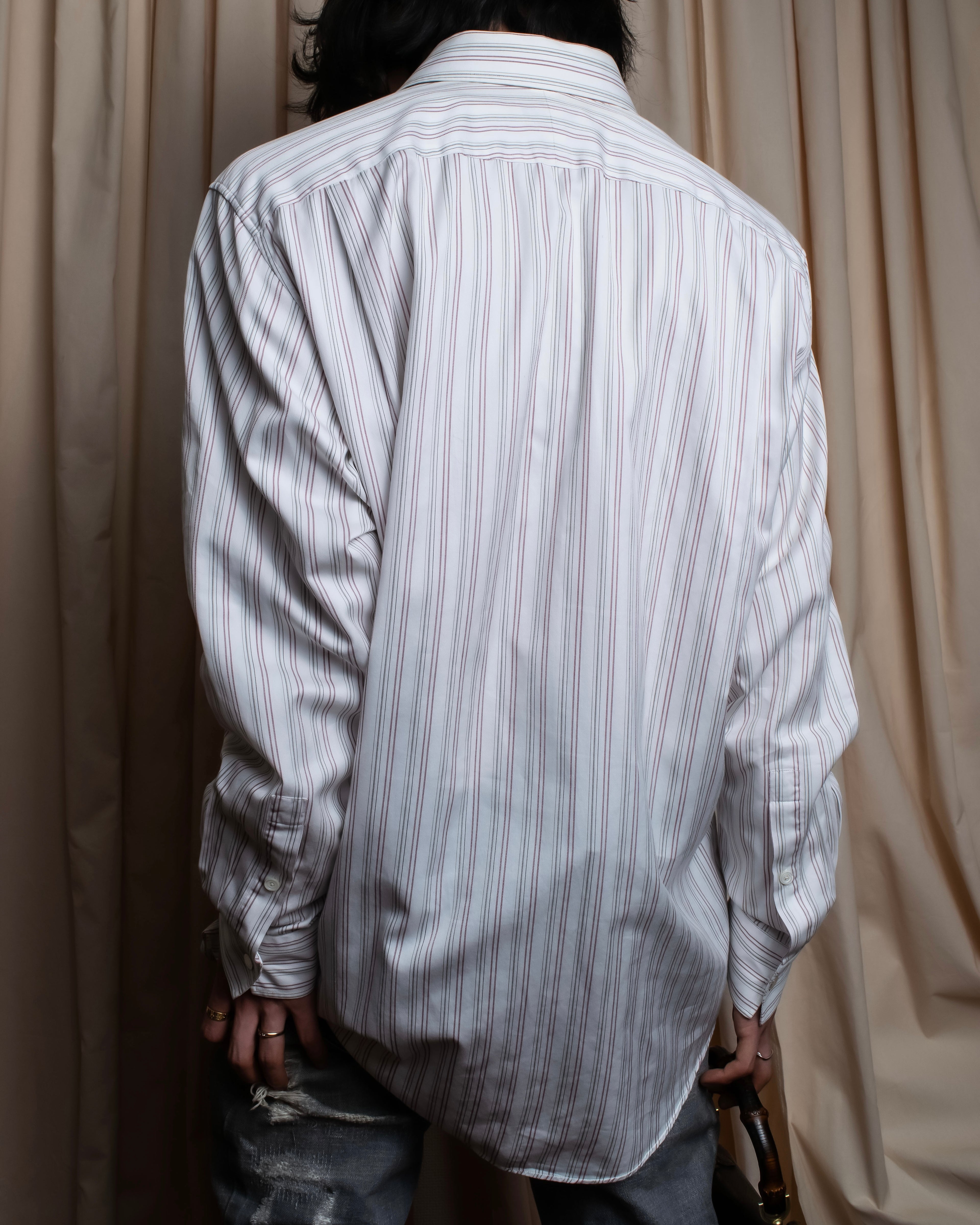 "HERMES" Super oversized dress shirt