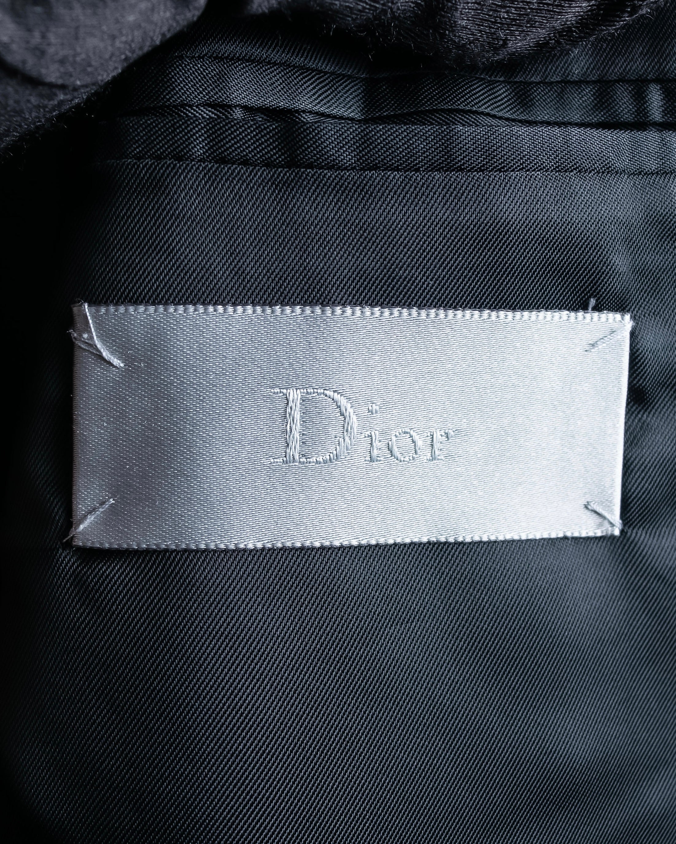 "DIOR HOMME" 02AW Edith Slimane design sharp tailored jacket