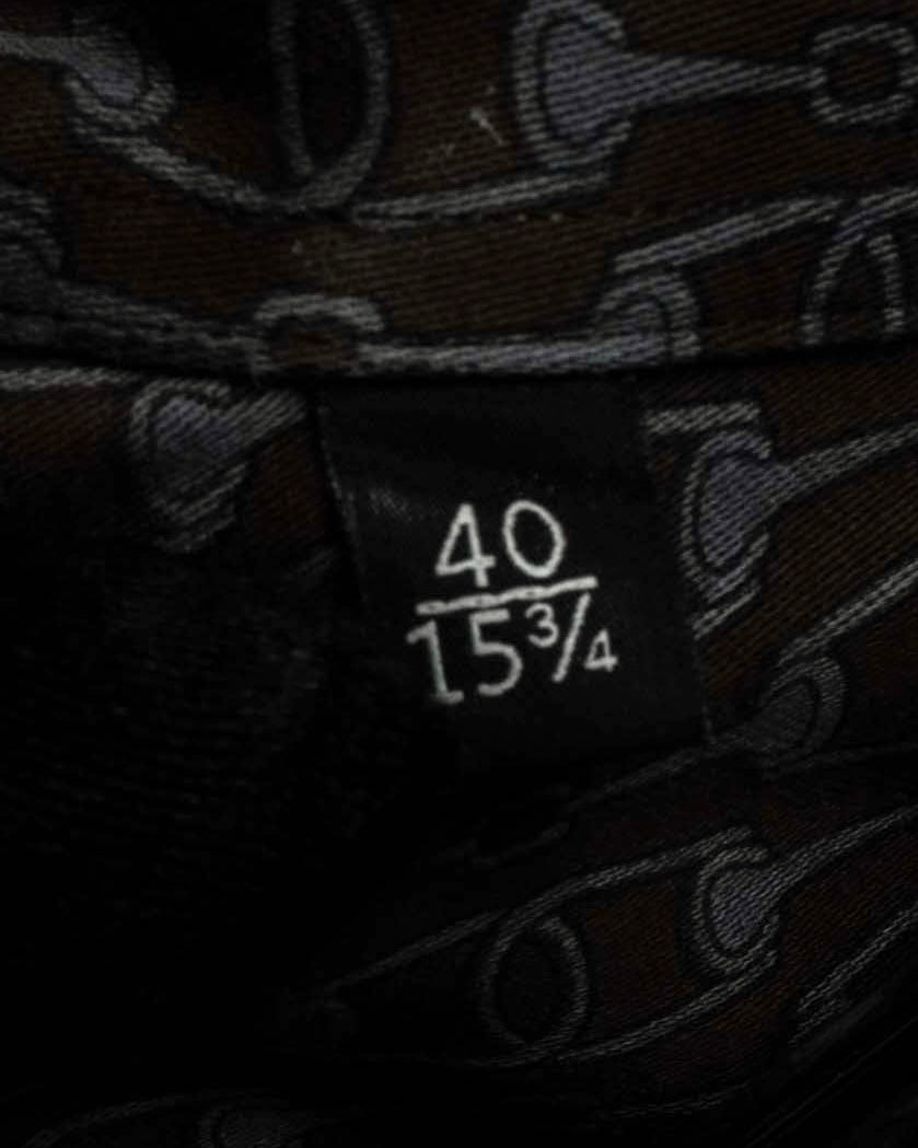 "GUCCI" Horsebit pattern shaped shirt