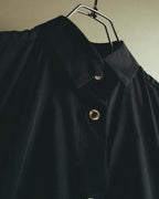 "sacai" 10's Layered lace-panel shirt blouse