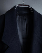 -SPECIAL- "BURBERRYS" 1980-1990's 
Classically tailored oversized 100% cashmere chester coat