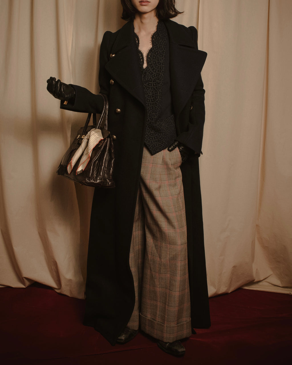 –SPECIAL– "Chloe"
15AW military-inspired maxi wool coat