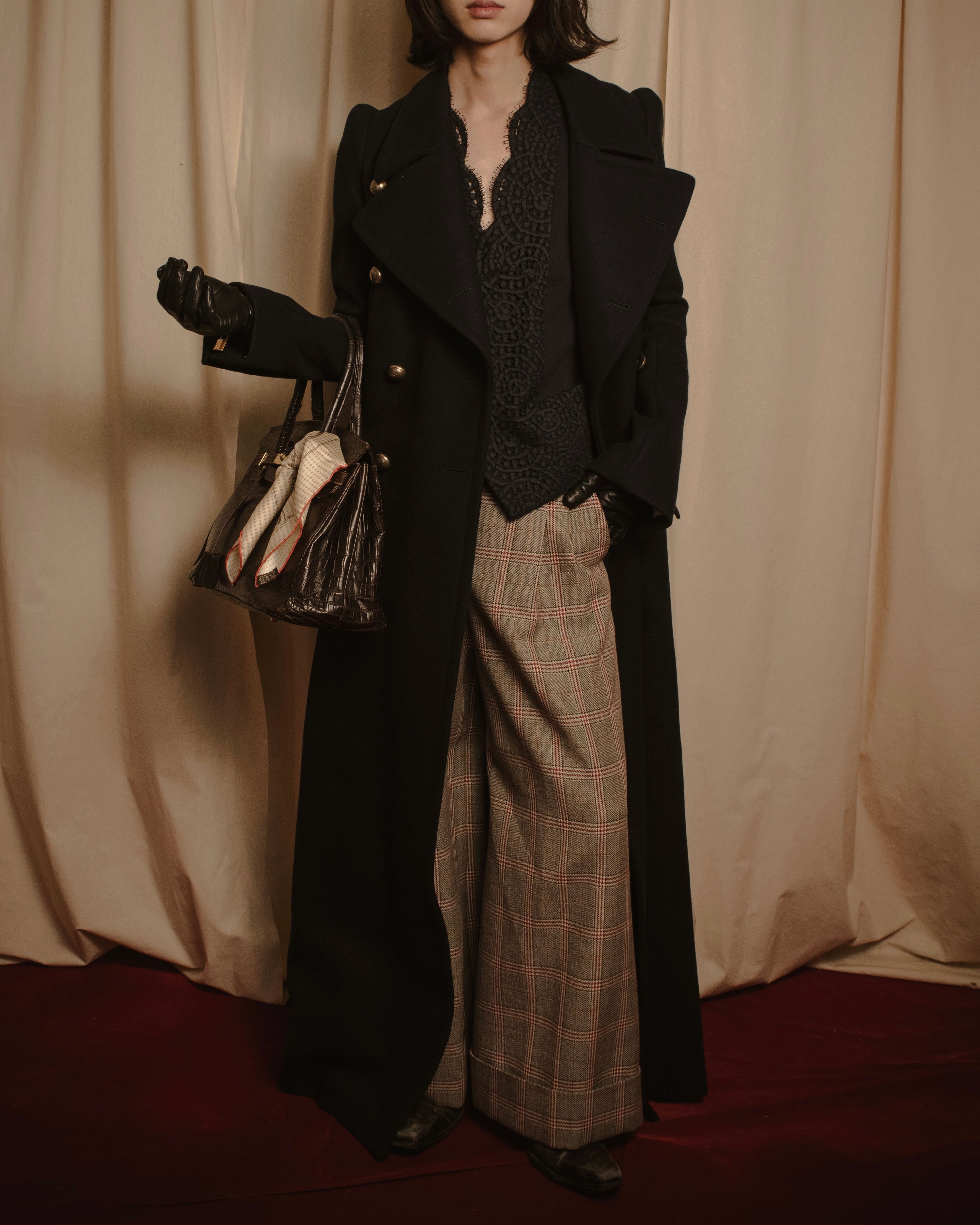 –SPECIAL– "Chloe"
15AW military-inspired maxi wool coat