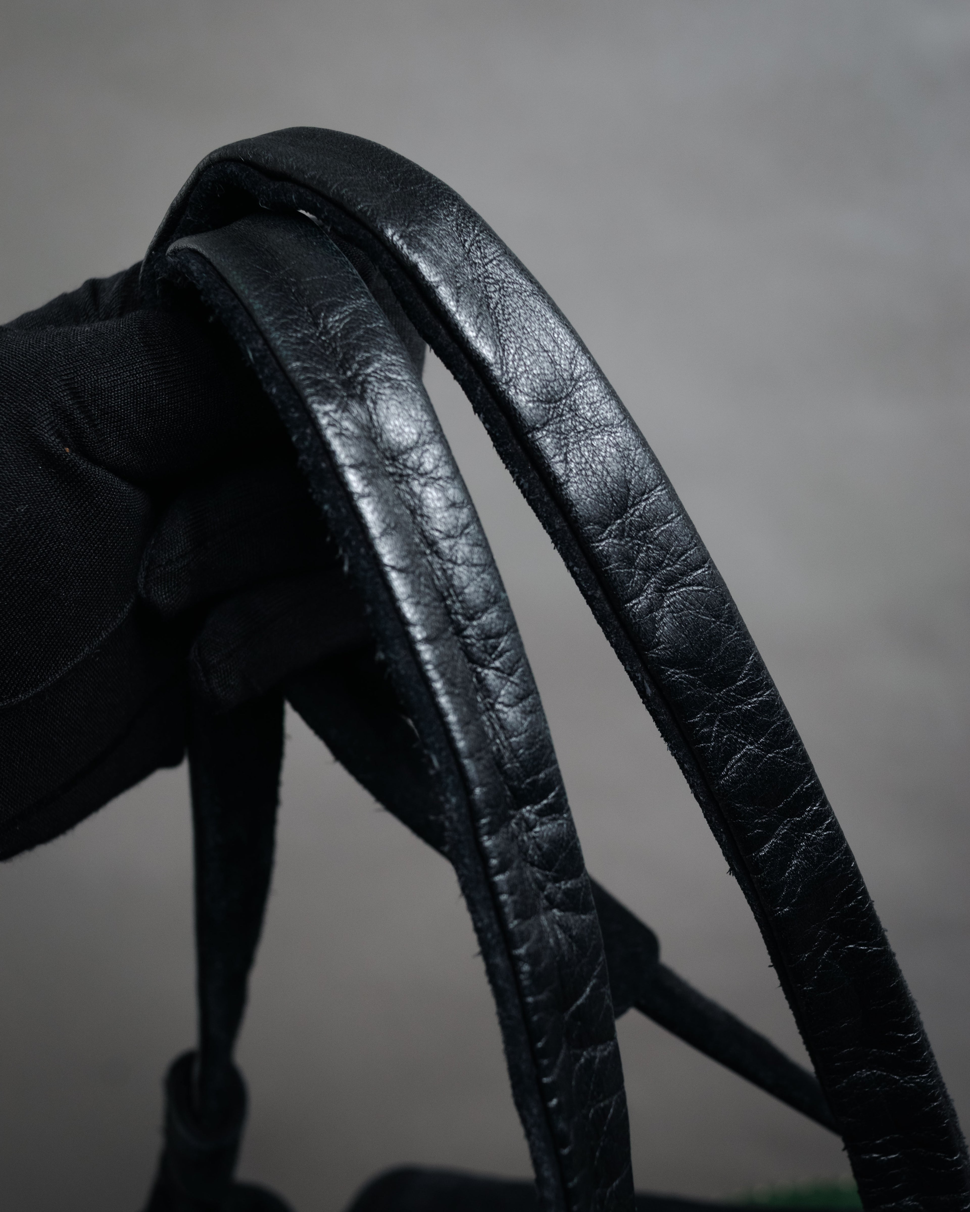 “SEE BY CHLOÉ” 2010’s Croc embossed suede drawstring bag