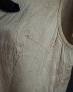 "DRIES VAN NOTTEN" Botanical print wrinkled tiered ruffle design vest