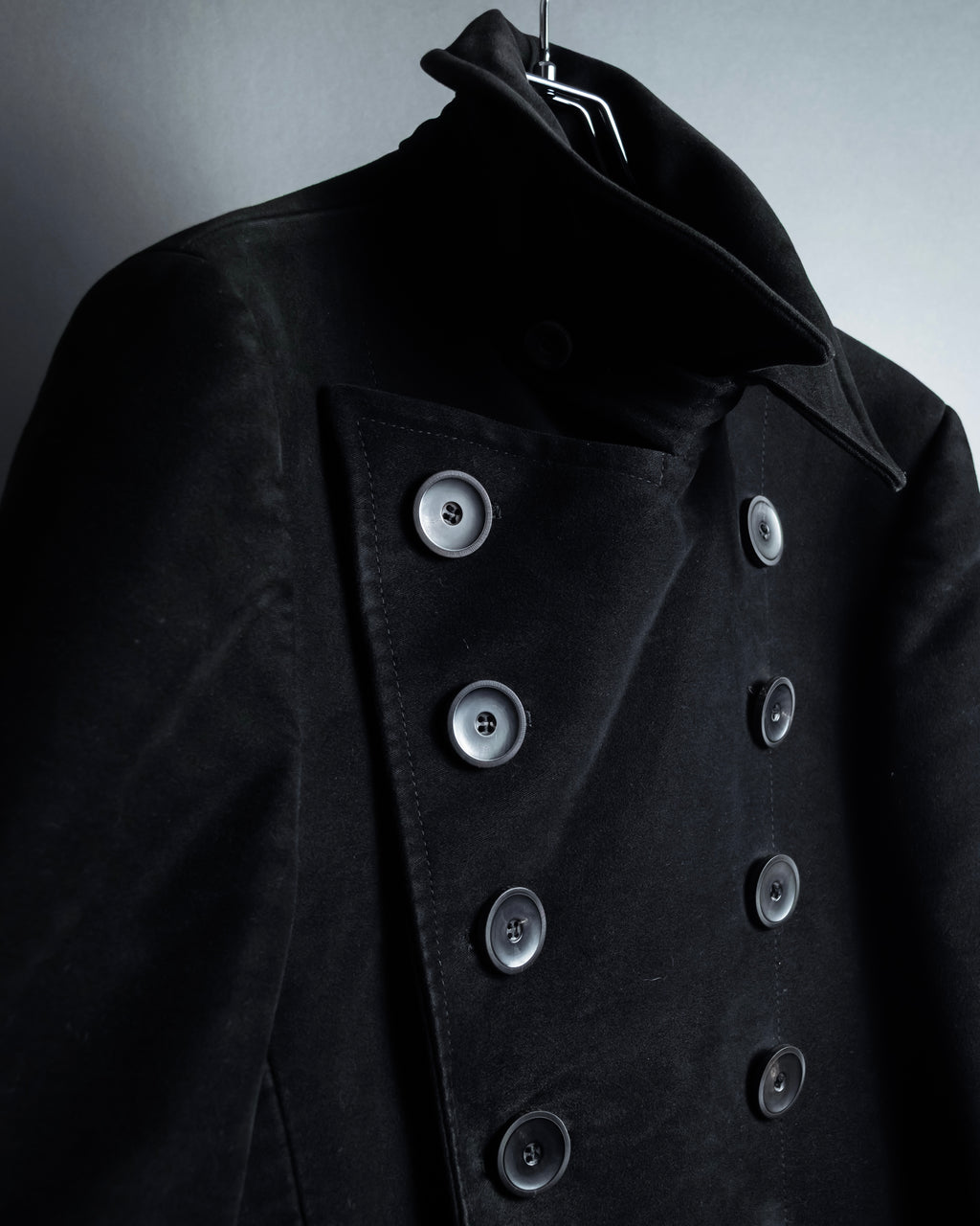 -SPECIAL- "GUCCI" 2007-2011's  High density cotton military detail mid-length coat